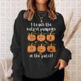 I Teach The Cutest Pumpkins In The Patch My Pumpkin Class Pumpkin Sweatshirt Gifts for Her