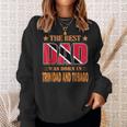 The Best Dad Was Born In Trinidad And Tobago Sweatshirt Gifts for Her