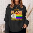The Only Flags That Matter Rhode Island Lgbt Gay Pride Sweatshirt Gifts for Her