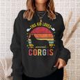 This Kid Loves Corgis Boys And Girls Corgi Gift Sweatshirt Gifts for Her