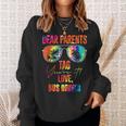 Tie Dye Dear Parents Tag It Last Day Of School Bus Driver Sweatshirt Gifts for Her