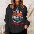 Tina Retro Name Its A Tina Thing Sweatshirt Gifts for Her