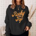 Tn Rocky Top Retro Tennessee Saturday Outfit Sweatshirt Gifts for Her