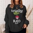Totally Radish Is Pretty Rad Ish 80'S Vintage Sweatshirt Gifts for Her