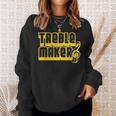 Treblemakers Perfect Nerd Geek Graphic Sweatshirt Gifts for Her