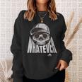 Trending Whatever Skull Embodies Rebelion And Indifference Sweatshirt Gifts for Her