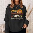 Turkey Family Thanksgiving 2023 Thankful For My Tribe Group Sweatshirt Gifts for Her