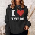 Twee Pop Indie Music 90S Lover Love Heart Cool Vintage Retro Sweatshirt Gifts for Her