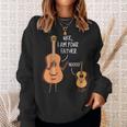Uke I Am Your Father Funny Guitar Music Lover Ukulele Sweatshirt Gifts for Her