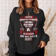 Never Underestimate An Old Us Veteran Born In May Xmas Sweatshirt Gifts for Her