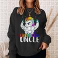 Unicorn Uncle Unclecorn For Men Manly Unicorn Gift Sweatshirt Gifts for Her