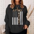 Us Army Flag Infantry Ranger Camouflage Brown Sweatshirt Gifts for Her