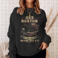 Uss Boston Ssn703 Sweatshirt Gifts for Her