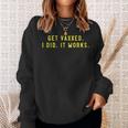 Get Vaxxed It Works Summer Pro Vaccination Saying Sweatshirt Gifts for Her
