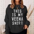 This Is My Veena Veena Player Sweatshirt Gifts for Her
