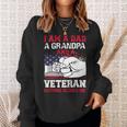 Veteran Vets Soldier Honor Duty America Grandpa Veterans Sweatshirt Gifts for Her