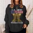 Veteran Vets Us Flag Us Army Veteran Defender Of Freedom Veterans Sweatshirt Gifts for Her