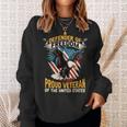 Veteran Vets Us Patriotic Defender Of Freedom Veterans Sweatshirt Gifts for Her