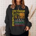 Veteran Vets Vietnam Veteran We Fought Without Support We Weren’T Welcome Veterans Sweatshirt Gifts for Her