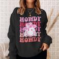 Vintage Howdy Rodeo Western Country Southern Cowgirl Rodeo Funny Gifts Sweatshirt Gifts for Her