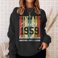 Vintage July 1959 Limited Edition Birthday Gift Sweatshirt Gifts for Her