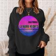 Vintage La Habra Heights Vaporwave California Sweatshirt Gifts for Her