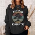 Vintage Miyagido Karate Vintage Karate Gift Idea Karate Funny Gifts Sweatshirt Gifts for Her