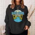 Vintage Rancho Cordova California River Valley Print Sweatshirt Gifts for Her