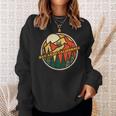 Vintage San Ardo California Mountain Hiking Souvenir Print Sweatshirt Gifts for Her
