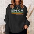 Vintage Stripes Enka Nc Sweatshirt Gifts for Her