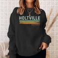 Vintage Stripes Holtville Ca Sweatshirt Gifts for Her