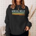 Vintage Stripes Mineral Wells Ms Sweatshirt Gifts for Her