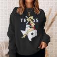 Vintage Texas Cowgirl Sweatshirt Gifts for Her