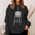 Vintage Water Tower Tank Supply Engineer Reservoir Water Sweatshirt Gifts for Her