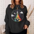 Wallstreetbets Wall Street Bets Wsb Funny To The Moon Gme Moon Funny Gifts Sweatshirt Gifts for Her