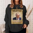 Wanted Donald Trump For President Hot Vintage Legend Sweatshirt Gifts for Her