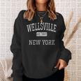 Wellsville New York Ny Vintage Sweatshirt Gifts for Her