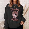Western Cowboy Hat Cowboy Killer Sweatshirt Gifts for Her