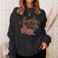 Western Sweetheart Of The Rodeo Cowgirl Cowboy Southern Sweatshirt Gifts for Her