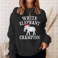 White Elephant Champion Party Christmas Sweatshirt Gifts for Her