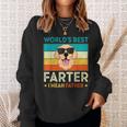 Worlds Best Farter I Mean Father Best Dad Ever Cool Dog Mens Sweatshirt Gifts for Her