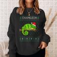 Xmas Chameleon Ugly Christmas Sweater Party Sweatshirt Gifts for Her