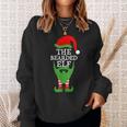 Xmas Holiday Matching Ugly Christmas Sweater The Bearded Elf Sweatshirt Gifts for Her
