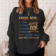 Yorkie Dogs Are Our Friends Our Children Our Bodyguards Sweatshirt Gifts for Her