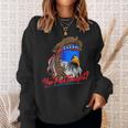 You Free Tonight Funny 4Th Of July Bald Eagle American Flag Sweatshirt Gifts for Her