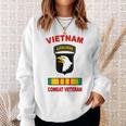 101St Airborne Division Vietnam Veteran Combat Paratrooper Sweatshirt Gifts for Her