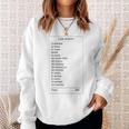 55 Burgers 55 Fries I Think You Should Leave Receipt Design Burgers Funny Gifts Sweatshirt Gifts for Her