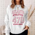Atlanta Athletics 470 Atlanta Ga For 470 Area Code Sweatshirt Gifts for Her