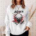 Bad Old Man Skull With Bandaner Gangster Hoodlum Sweatshirt Gifts for Her