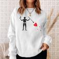 Barbary States Pirate Blackbeard's Flag Blackbeard Sweatshirt Gifts for Her